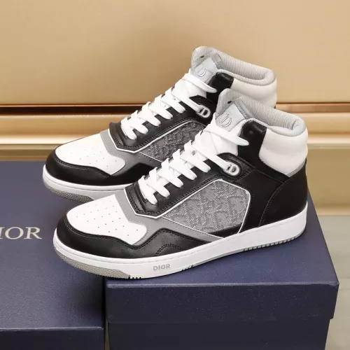 Replica Christian Dior High Top Shoes For Men #1285231 $96.00 USD for Wholesale