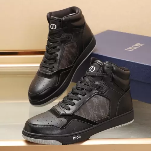 Christian Dior High Top Shoes For Men #1285232 $96.00 USD, Wholesale Replica Christian Dior High Top Shoes