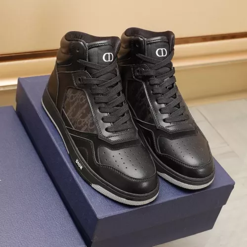 Replica Christian Dior High Top Shoes For Men #1285232 $96.00 USD for Wholesale