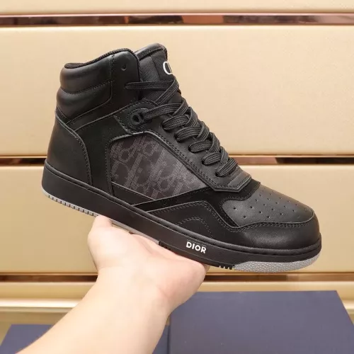 Replica Christian Dior High Top Shoes For Men #1285232 $96.00 USD for Wholesale