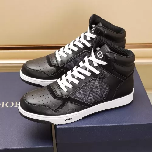 Replica Christian Dior High Top Shoes For Men #1285234 $96.00 USD for Wholesale