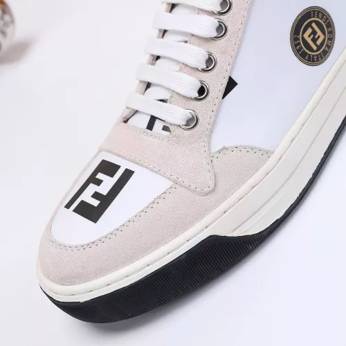 Replica Fendi High Tops Casual Shoes For Men #1285253 $80.00 USD for Wholesale