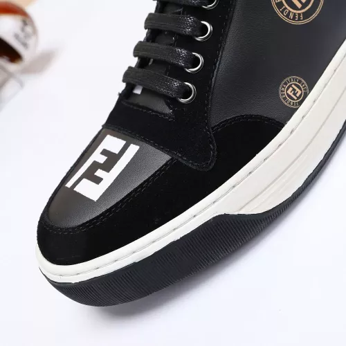 Replica Fendi High Tops Casual Shoes For Men #1285254 $80.00 USD for Wholesale