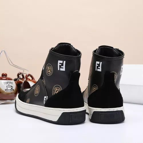 Replica Fendi High Tops Casual Shoes For Men #1285254 $80.00 USD for Wholesale