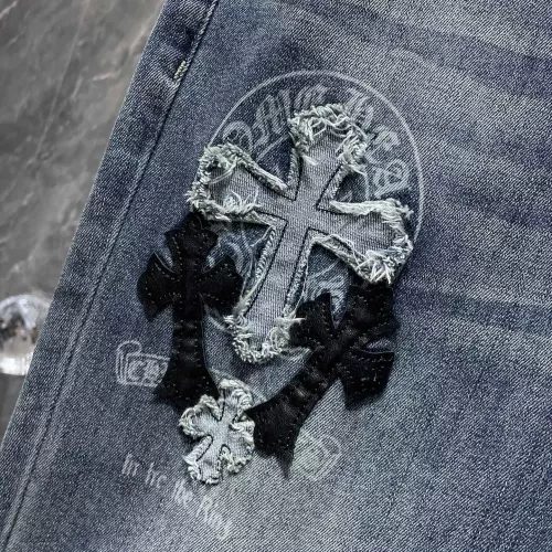 Replica Chrome Hearts Jeans For Unisex #1285256 $56.00 USD for Wholesale