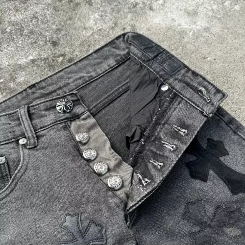 Replica Chrome Hearts Jeans For Unisex #1285259 $68.00 USD for Wholesale