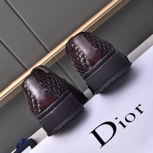 Replica Christian Dior Leather Shoes For Men #1285336 $112.00 USD for Wholesale