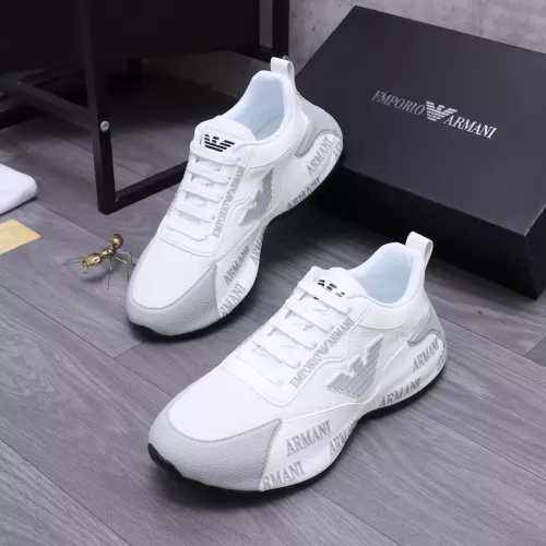 Replica Armani Casual Shoes For Men #1285360 $100.00 USD for Wholesale