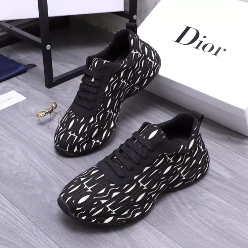 Christian Dior Casual Shoes For Men #1285401 $98.00 USD, Wholesale Replica Christian Dior Casual Shoes