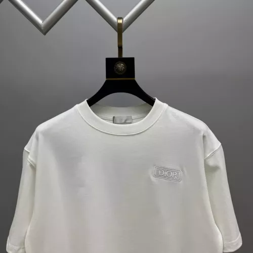 Replica Christian Dior T-Shirts Long Sleeved For Unisex #1285405 $42.00 USD for Wholesale