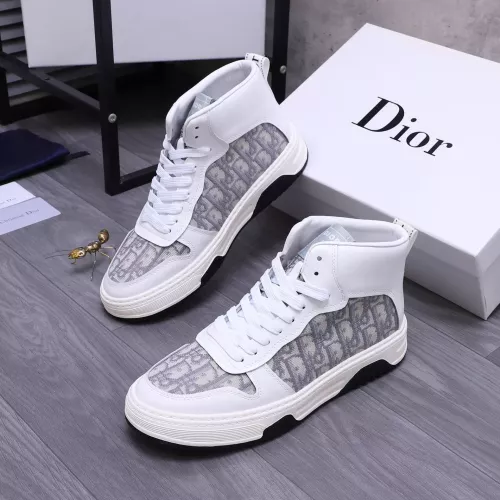 Christian Dior High Top Shoes For Men #1285430 $80.00 USD, Wholesale Replica Christian Dior High Top Shoes