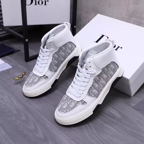 Replica Christian Dior High Top Shoes For Men #1285430 $80.00 USD for Wholesale