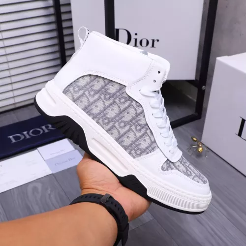 Replica Christian Dior High Top Shoes For Men #1285430 $80.00 USD for Wholesale