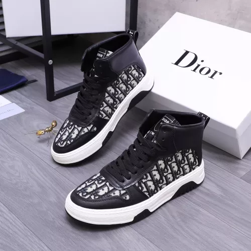 Christian Dior High Top Shoes For Men #1285431 $80.00 USD, Wholesale Replica Christian Dior High Top Shoes