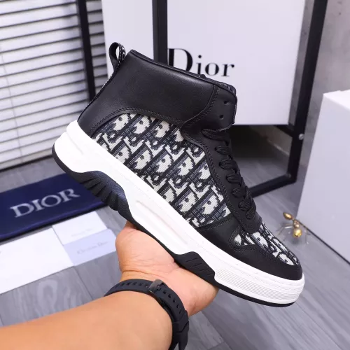 Replica Christian Dior High Top Shoes For Men #1285431 $80.00 USD for Wholesale