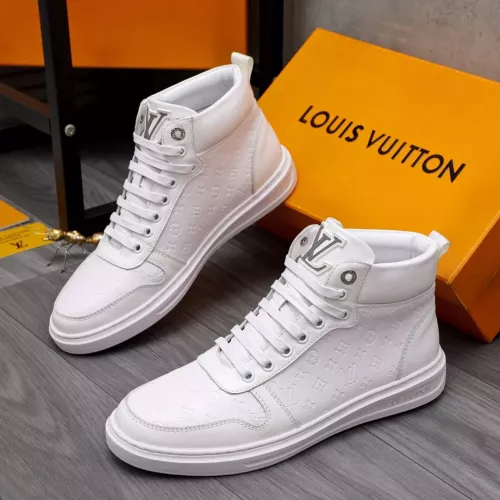 Louis Vuitton High Tops Shoes For Men #1285434 $72.00 USD, Wholesale Replica Louis Vuitton High Tops Shoes