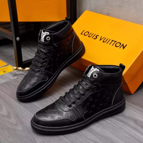 Louis Vuitton High Tops Shoes For Men #1285435 $72.00 USD, Wholesale Replica Louis Vuitton High Tops Shoes