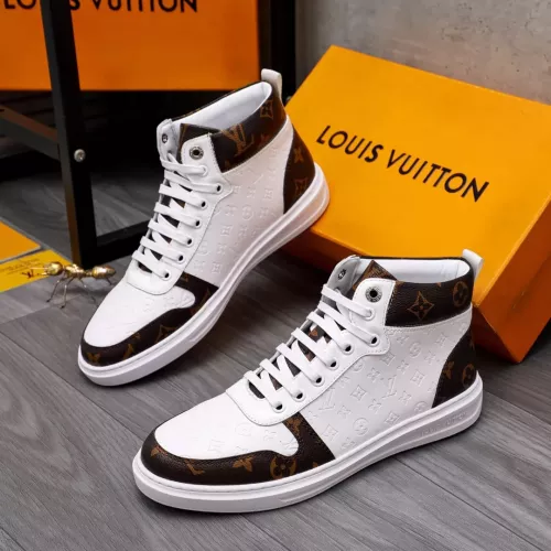 Louis Vuitton High Tops Shoes For Men #1285436 $72.00 USD, Wholesale Replica Louis Vuitton High Tops Shoes