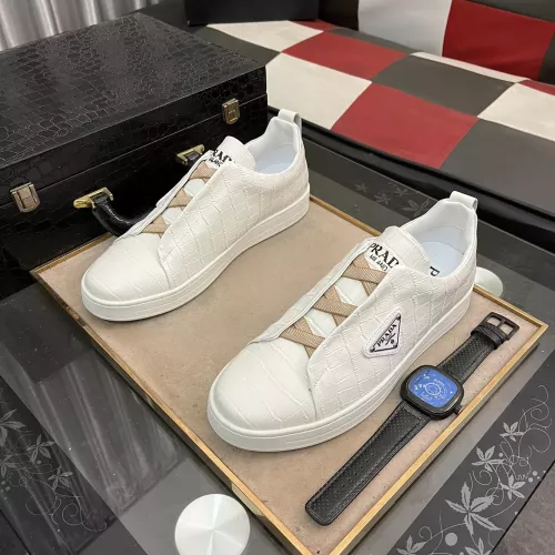 Replica Prada Casual Shoes For Men #1285443 $96.00 USD for Wholesale