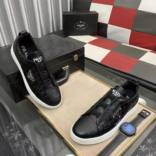 Replica Prada Casual Shoes For Men #1285444 $96.00 USD for Wholesale