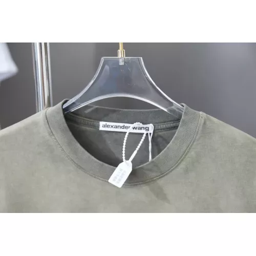 Replica Alexander Wang T-Shirts Long Sleeved For Unisex #1285454 $40.00 USD for Wholesale