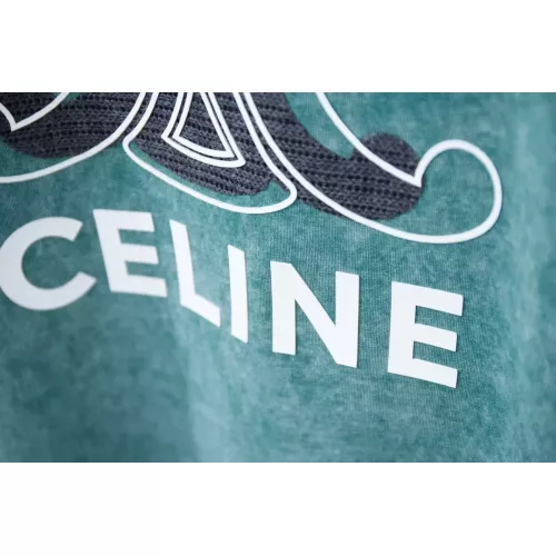 Replica Celine T-Shirts Long Sleeved For Unisex #1285478 $41.00 USD for Wholesale