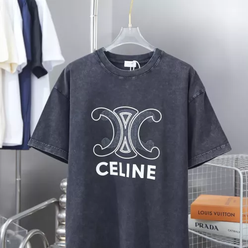 Celine T-Shirts Long Sleeved For Unisex #1285479 $41.00 USD, Wholesale Replica Celine T-Shirts