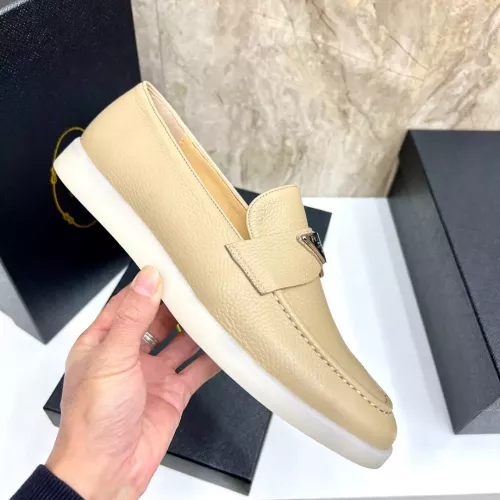 Replica Prada Leather Shoes For Men #1285514 $102.00 USD for Wholesale