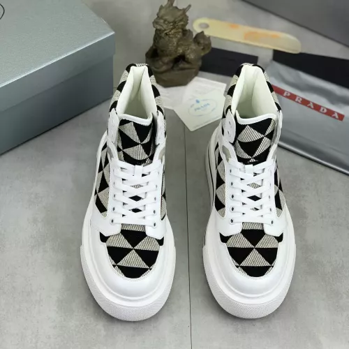 Replica Prada High Top Shoes For Men #1285537 $108.00 USD for Wholesale