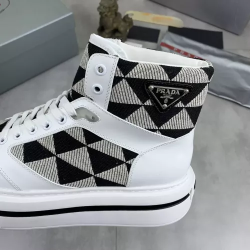 Replica Prada High Top Shoes For Men #1285537 $108.00 USD for Wholesale