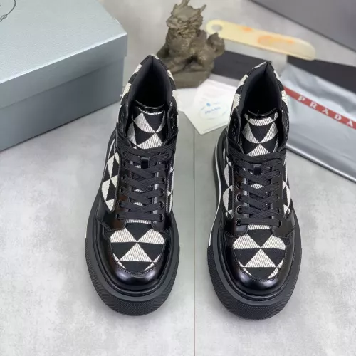 Replica Prada High Top Shoes For Men #1285538 $108.00 USD for Wholesale