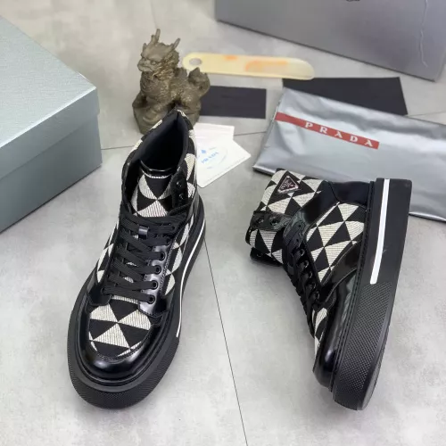 Replica Prada High Top Shoes For Men #1285538 $108.00 USD for Wholesale