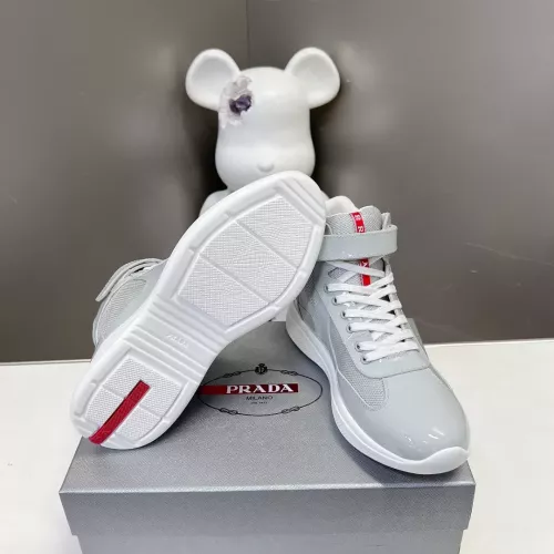 Replica Prada High Top Shoes For Men #1285541 $122.00 USD for Wholesale