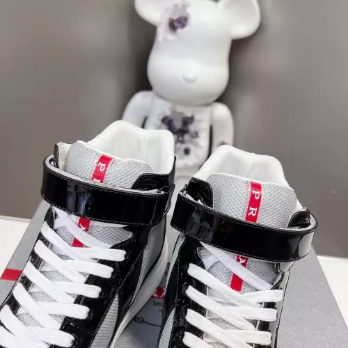 Replica Prada High Top Shoes For Women #1285560 $122.00 USD for Wholesale