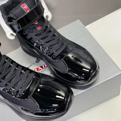 Replica Prada High Top Shoes For Men #1285561 $122.00 USD for Wholesale