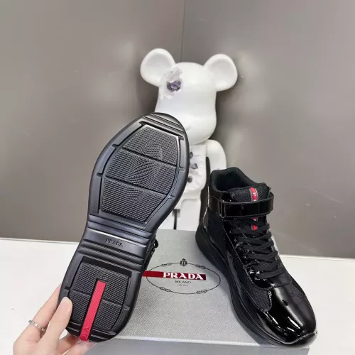 Replica Prada High Top Shoes For Men #1285561 $122.00 USD for Wholesale