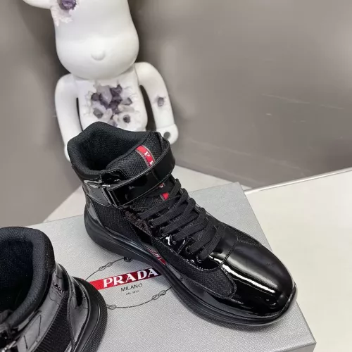 Replica Prada High Top Shoes For Women #1285562 $122.00 USD for Wholesale