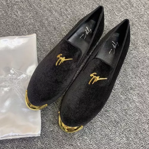 Giuseppe Zanotti GZ Leather Shoes For Men #1285582 $56.00 USD, Wholesale Replica Giuseppe Zanotti GZ Leather Shoes