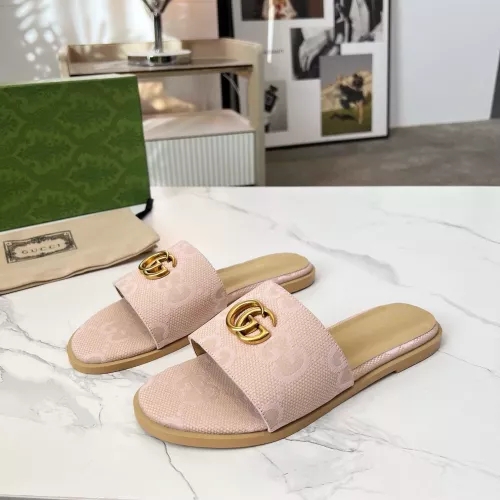 Gucci Slippers For Women #1285593 $82.00 USD, Wholesale Replica Gucci Slippers