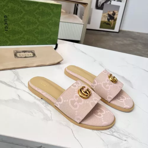 Replica Gucci Slippers For Women #1285593 $82.00 USD for Wholesale