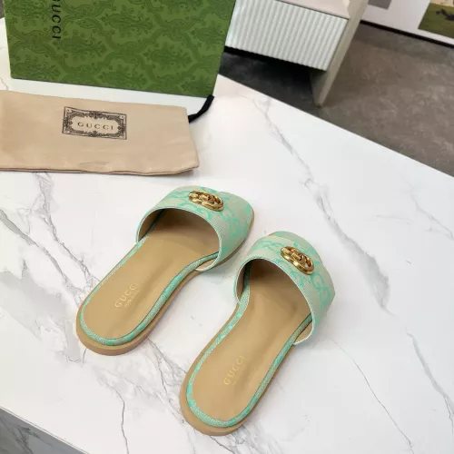 Replica Gucci Slippers For Women #1285596 $82.00 USD for Wholesale