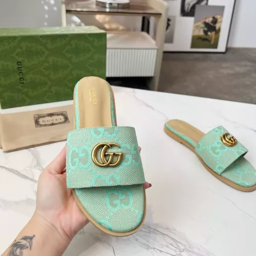 Replica Gucci Slippers For Women #1285596 $82.00 USD for Wholesale