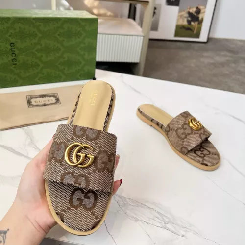 Replica Gucci Slippers For Women #1285597 $82.00 USD for Wholesale