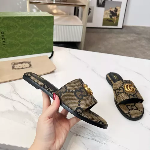 Replica Gucci Slippers For Women #1285600 $82.00 USD for Wholesale