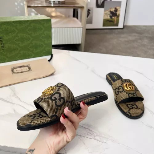 Replica Gucci Slippers For Women #1285600 $82.00 USD for Wholesale