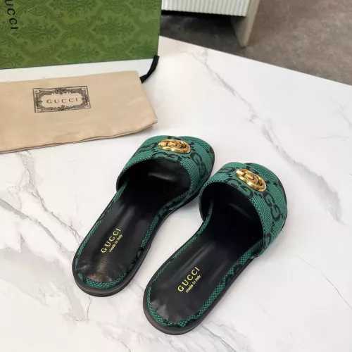 Replica Gucci Slippers For Women #1285601 $82.00 USD for Wholesale