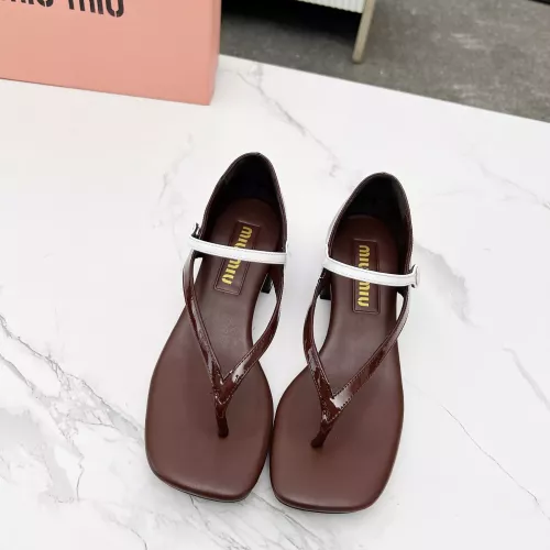 Replica MIU MIU Sandal For Women #1285624 $80.00 USD for Wholesale