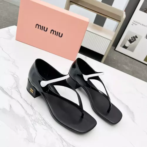 Replica MIU MIU Sandal For Women #1285625 $80.00 USD for Wholesale