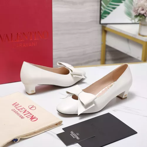 Replica Valentino High-Heeled Shoes For Women #1285666 $112.00 USD for Wholesale