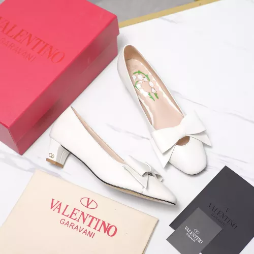 Replica Valentino High-Heeled Shoes For Women #1285666 $112.00 USD for Wholesale